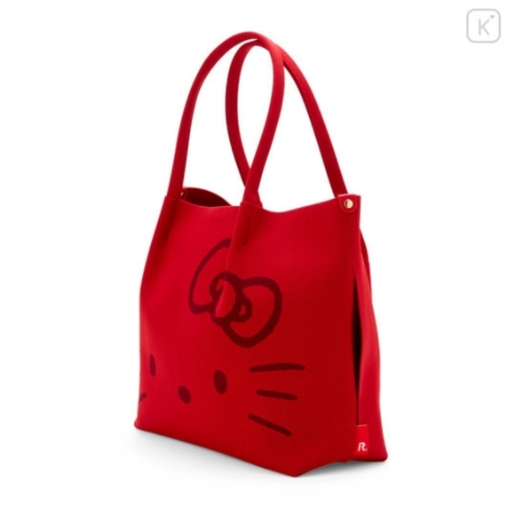 Hello Kitty Red Canvas Tote NEW♡ - Picture 2 of 3